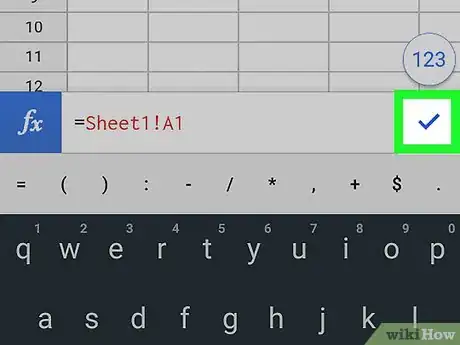 Image titled Pull Data from Another Sheet on Google Sheets on Android Step 6