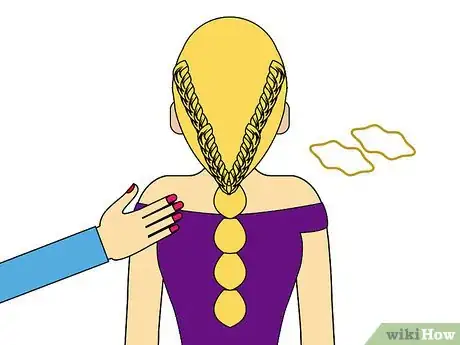 Image titled Create a Bubble Ponytail Step 19