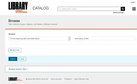 Image titled Library of Congress Browse.png