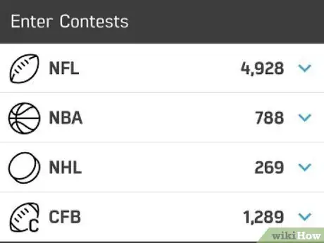 Image titled Use the FanDuel Fantasy Sports App Step 11