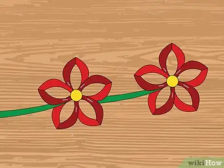 Image titled Make a Poinsettia Garland Step 19