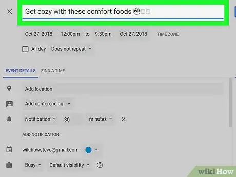 Image titled Schedule an Event in Gmail Step 11