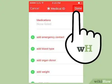 Image titled Set Up the Health App on iPhone to Provide Information in a Medical Emergency Step 8