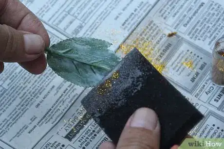 Image titled Make Glittered Leaves Step 7