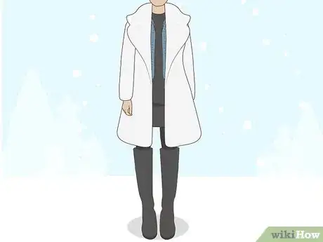 Image titled Wear a Denim Jacket in Winter Step 11