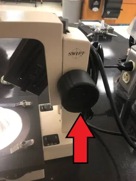 Image titled Coarse adjustment knob