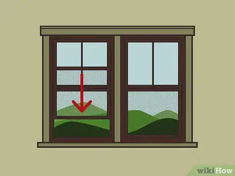 Image titled Open a Window Screen Step 04