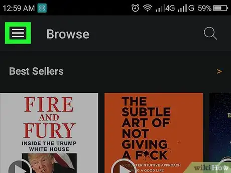 Image titled Purchase an Audible Book on Android Step 2