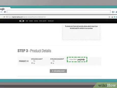 Image titled Register Oakley Sunglasses Step 8