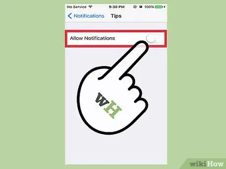 Image titled Turn Off Tips Notifications on an iPhone Step 4