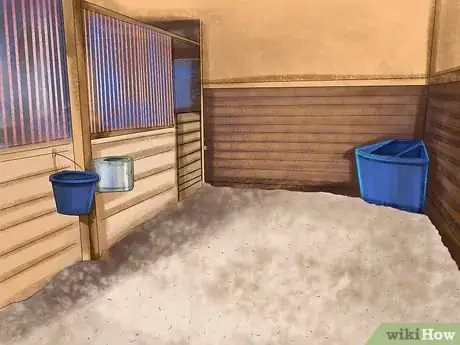 Image titled Prepare a Stall for a Pregnant Mare Step 4