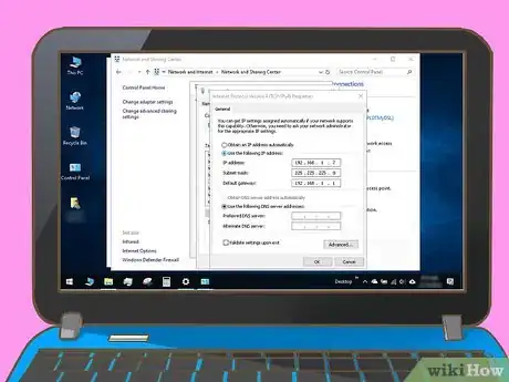 Image titled Connect a Desktop to a Laptop Step 12