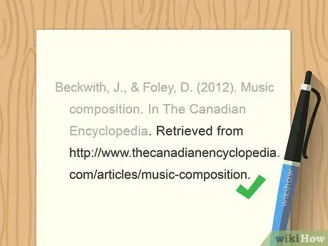 Image titled Cite an Encyclopedia Step 13