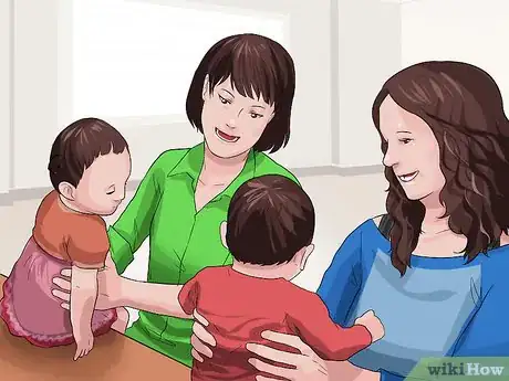 Image titled Make Friends with Other New Parents Step 1