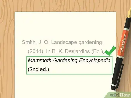 Image titled Cite an Encyclopedia Step 12