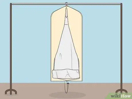 Image titled Pack a Wedding Dress Into Hand Luggage Step 3