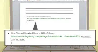Cite the Bible in MLA Style