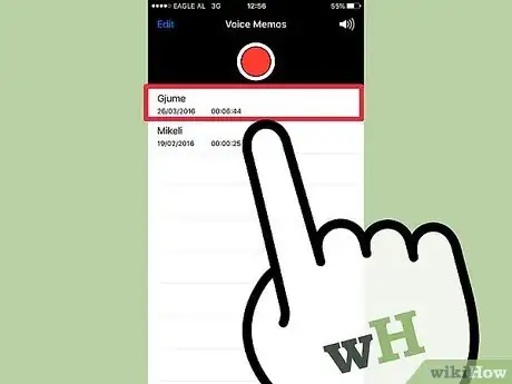 Image titled Record a Voice Memo on an iPhone Step 15