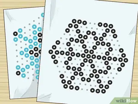Image titled Make Perler Bead Snowflakes Step 2