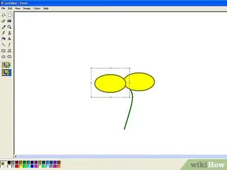 Image titled Draw a Flower in Microsoft Paint Step 7