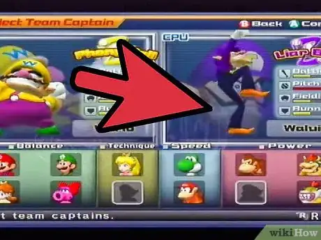 Image titled Hit a Home Run With Waluigi in Mario Superstar Baseball Step 3