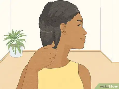 Image titled Curl Black Hair with a Curling Iron Step 8