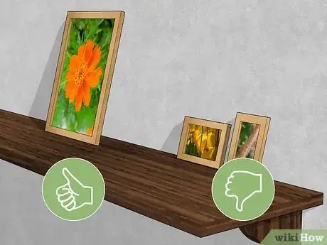 Image titled Decorate a Shelf in the Living Room Step 9