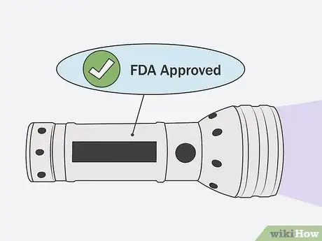 Image titled Use Blue Light Acne Treatment Step 03