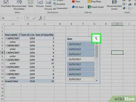 Image titled Create a Slicer in an Excel Document Step 13