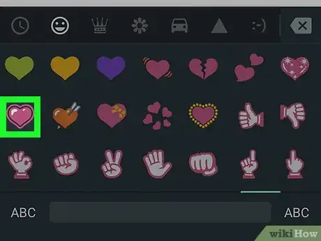 Image titled Make a Heart Symbol on Android Step 7