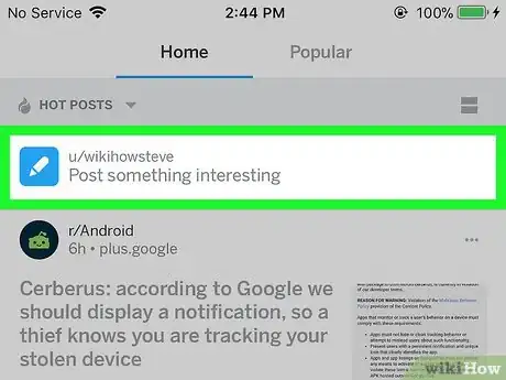 Image titled Do Bullet Points on Reddit on iPhone or iPad Step 3