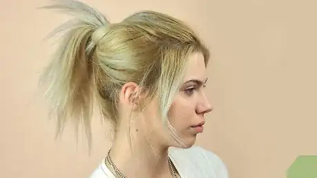 Image titled Create a Tousled Ponytail Step 4
