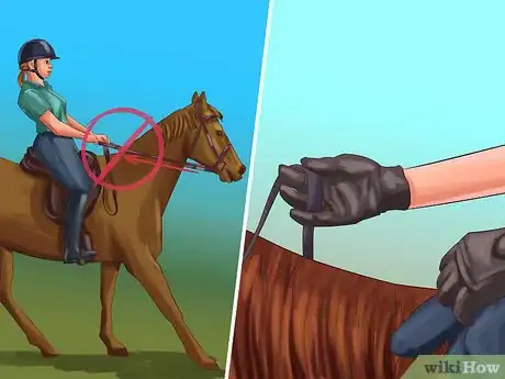 Image titled Keep a Horse Calm While Riding Step 7