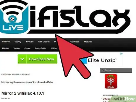 Image titled Crack a Wep Protected Wi Fi With Airoway and Wifislax Step 1