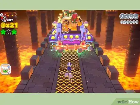 Image titled Defeat Bowser in Worlds 1 and 7 of Super Mario 3D World Step 1