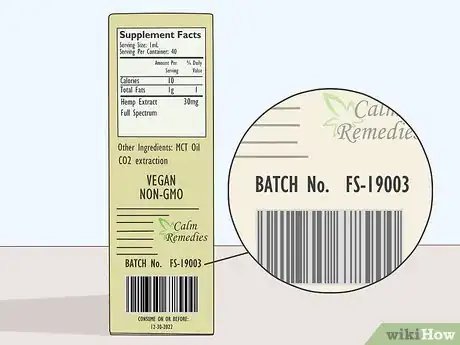 Image titled Read CBD Oil Labels Step 8