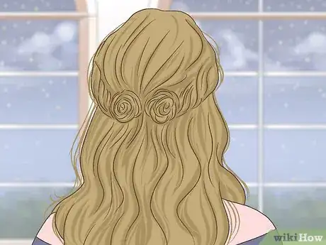 Image titled Wear Wavy Hair Up Step 14