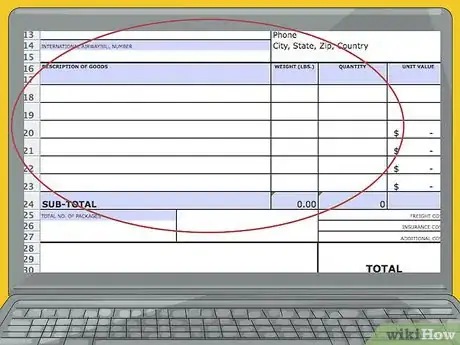 Image titled Create a Commercial Invoice Step 6