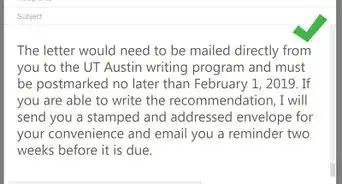 Ask Your Professor for a Letter of Recommendation Via Email
