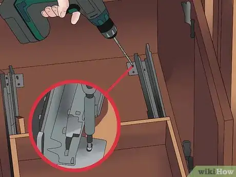 Image titled Install Sliding Shelves in Kitchen Cabinets Step 13