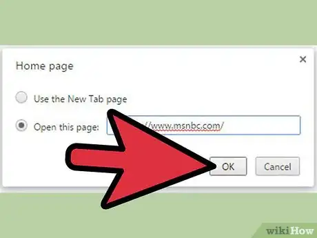 Image titled Make MSNBC Your Browser Home Page Step 6