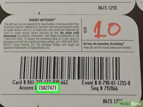Image titled Check a Target Gift Card Balance Step 8