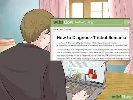 Image titled Help Loved Ones with Trichotillomania Step 1