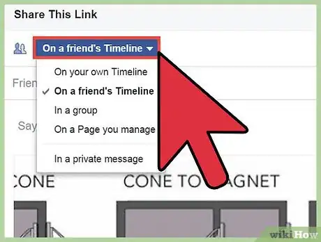 Image titled Repost on Facebook Step 9