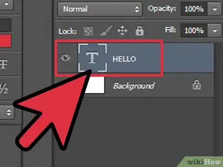 Image titled Add Strokes to Text in Photoshop Step 2