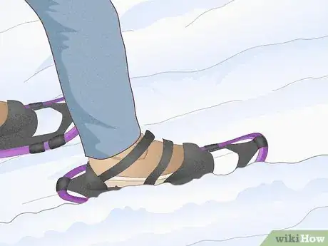 Image titled Snowshoe Step 7