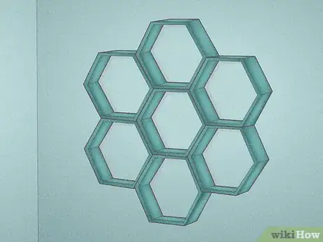 Image titled Decorate Hexagon Shelves Step 3