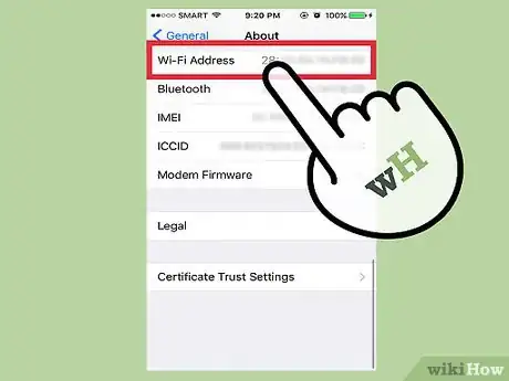 Image titled Check Your Wi‐Fi Network's Address on an iPhone Step 8