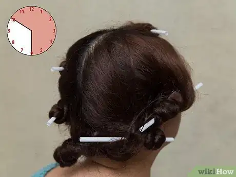 Image titled Curl Your Hair with Straws Step 10