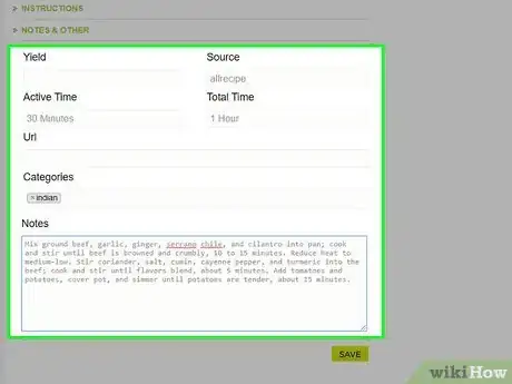 Image titled Add a Recipe to Pepperplate Step 13
